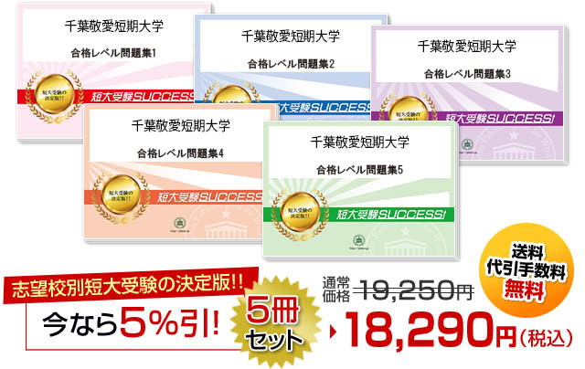 千葉敬愛短期大学受験合格セット